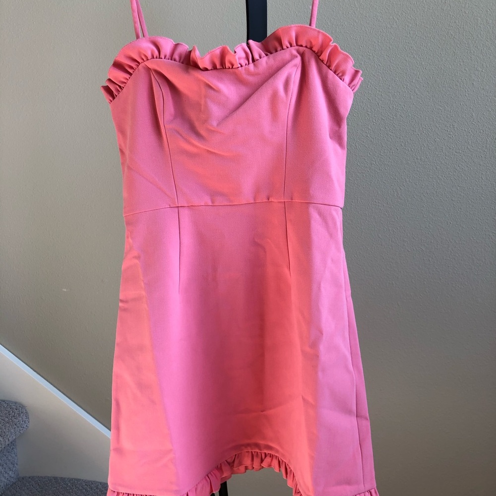 Sweetheart Frill Neck Mini Dress - NWT!!